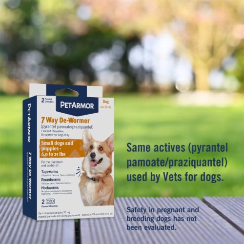 PETARMOR 7 Way De-Wormer for Puppies and Small Dogs Perspective: bottom