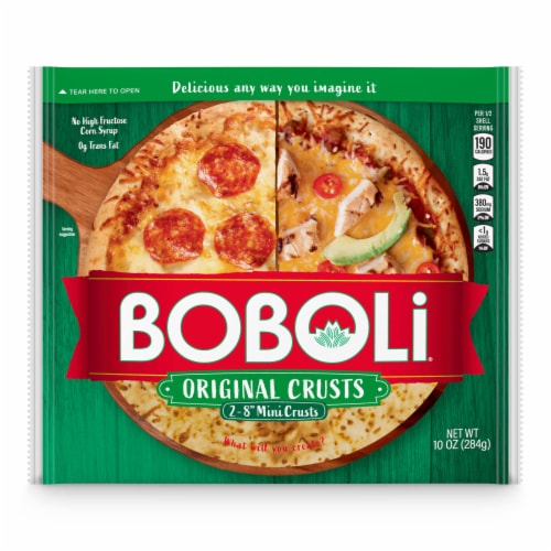 Boboli Twin Pack 8 Inch Pizza Crust Perspective: bottom