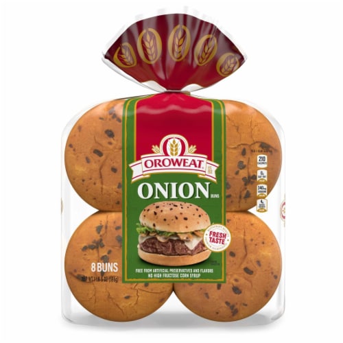 Oroweat Onion Buns Perspective: bottom