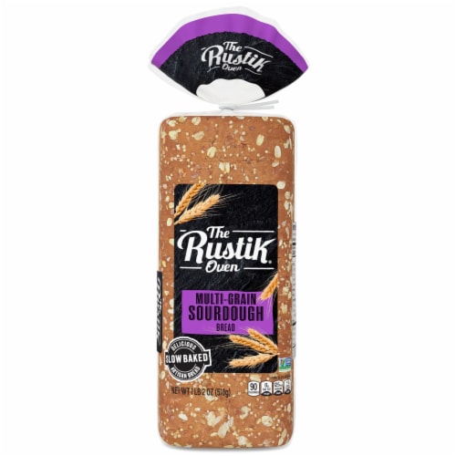 The Rustik Oven Multigrain Sourdough Bread Perspective: bottom