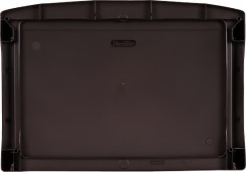 Sterilite 3 Drawer Wide Weave Storage Tower - Espresso Perspective: bottom