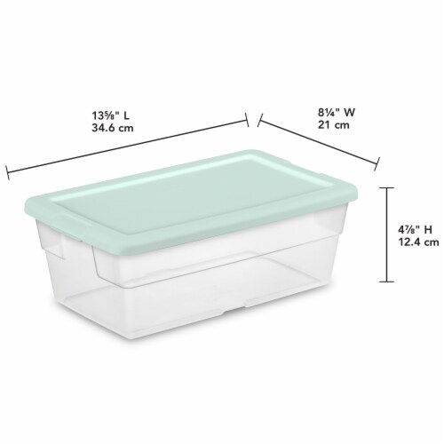 Sterilite® Storage Containers Multipack - Mindful Mint Perspective: bottom