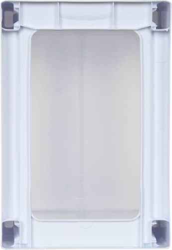 Sterilite® Small Storage Drawer - White Perspective: bottom