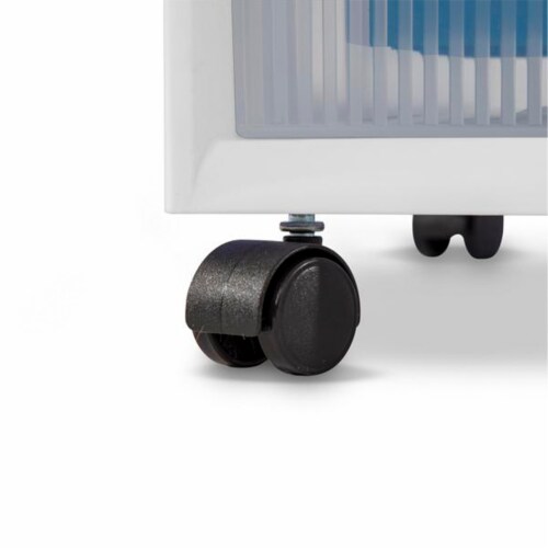 2-Pack Sterilite 36208002 Ultra 2 Drawer Plastic Rolling Storage Container Perspective: bottom
