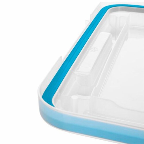 Sterilite Clear Gasket Box Perspective: bottom