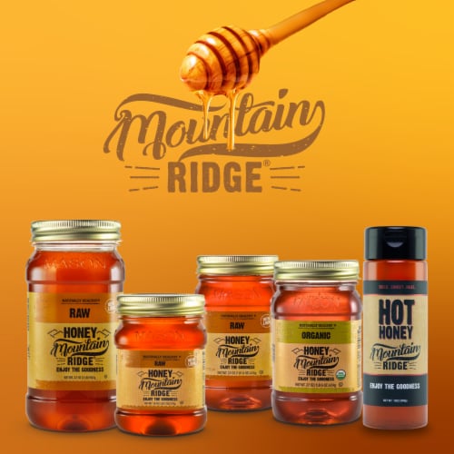 Naturally Healthy Raw Honey 32 oz Perspective: bottom