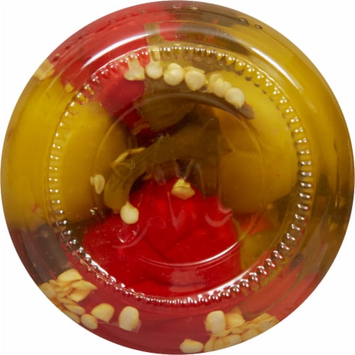 Mezzetta™ Mild Sweet Cherry Peppers Perspective: bottom