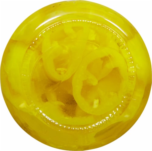 Mezzetta™ Deli-Sliced Hot Pepper Rings Perspective: bottom