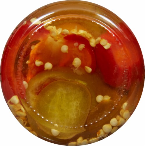 Jeff's Naturals™ Sliced Hot Cherry Peppers Perspective: bottom