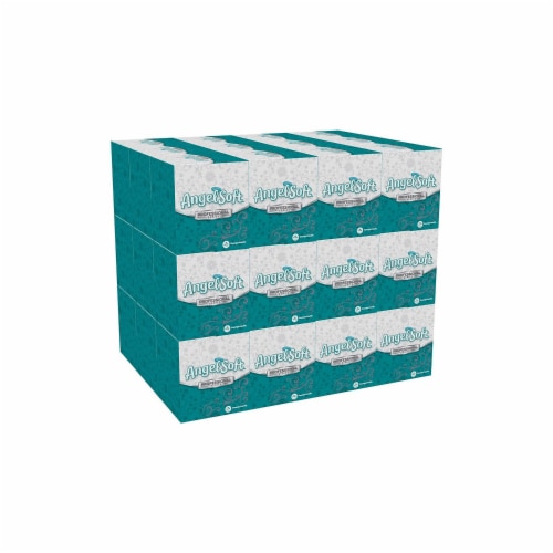 Georgia-Pacific Facial Tissue,96,White,PK36 46580 Perspective: bottom