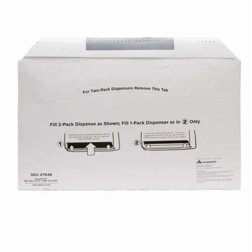 Safe T Gard Toilet Seat Cover 250 per Box 47046 Perspective: bottom
