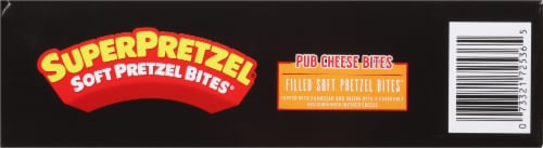 SuperPretzel Soft Pretzel Pub Cheese Bites Perspective: bottom