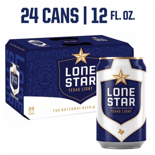 Lone Star Light Texas Lager Beer Perspective: bottom