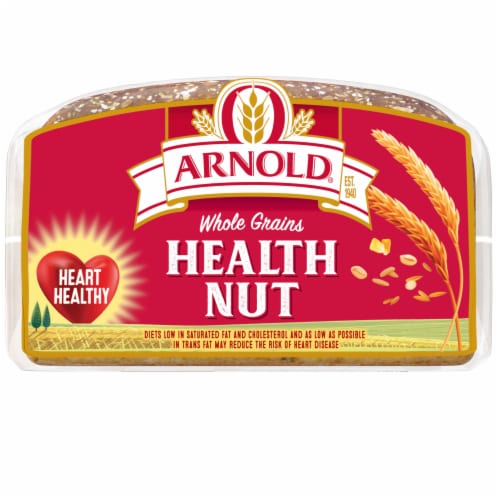 Arnold® Whole Grains Health Nut Bread (Packaging May Vary) Perspective: bottom