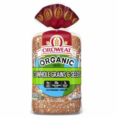 Oroweat Organic Seeds & 22 Multigrain Bread Perspective: bottom