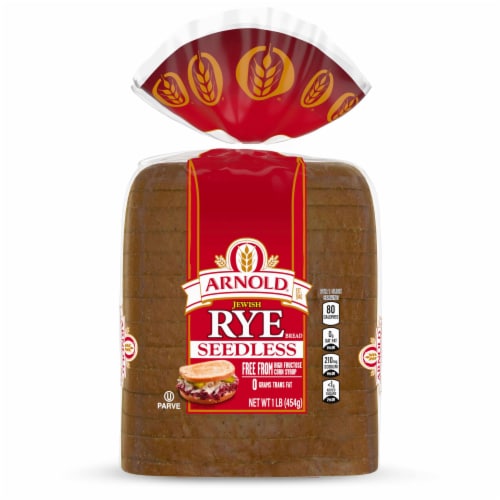 Arnold Seedless Jewish Rye Bread Perspective: bottom