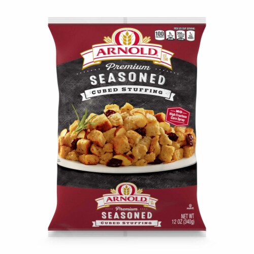 Arnold Premium Seasoned Cubed Stuffing Perspective: bottom