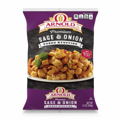 Arnold Premium Sage & Onion Cubed Stuffing Perspective: bottom
