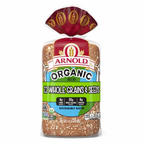 Organic 22 Grains & Seeds Bread Perspective: bottom