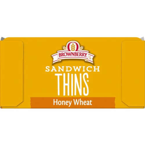 Brownberry® Honey Wheat Sandwich Thins Perspective: bottom