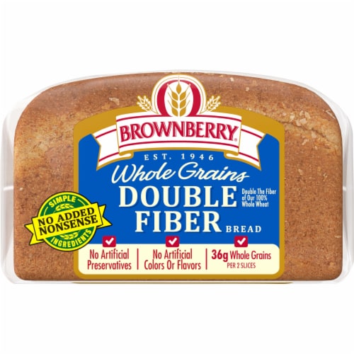 Brownberry® Whole Grains Double Fiber Bread Perspective: bottom