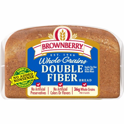 Brownberry® Whole Grains Double Fiber Bread Perspective: bottom