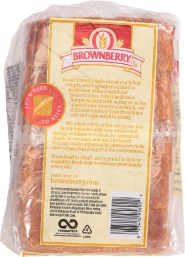 Brownberry® Country Style Butter Bread Perspective: bottom