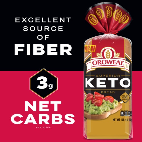 Oroweat Keto Sandwich Bread Perspective: bottom