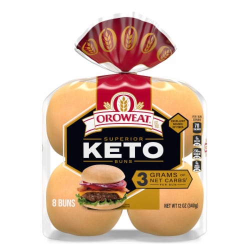 Oroweat® Superior Keto Hamburger Buns Perspective: bottom