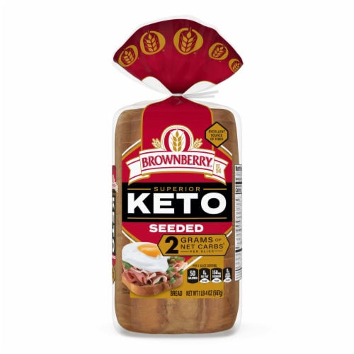 Brownberry Superior Seeded Keto Bread Perspective: bottom