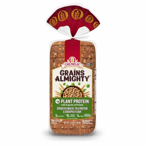 Oroweat Plant Protein Multigrain Bread Perspective: bottom