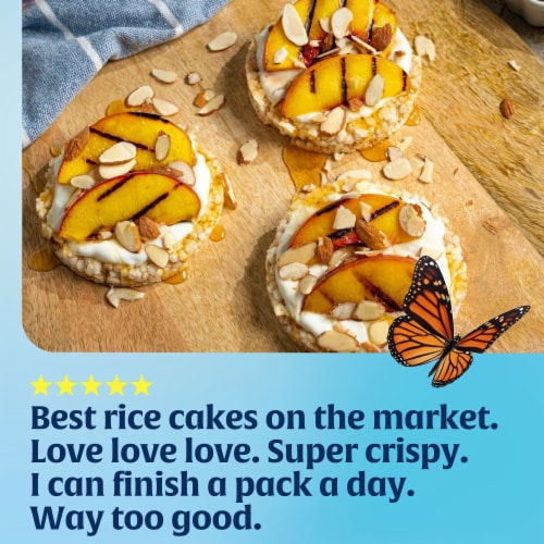 Lundberg Family Farms® Organic Lightly Salted Rice Cakes Perspective: bottom