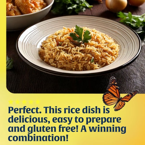 Lundberg Family Farms® Organic Garlic & Basil Whole Grain Rice & Wild Rice Seasoning Mix Perspective: bottom