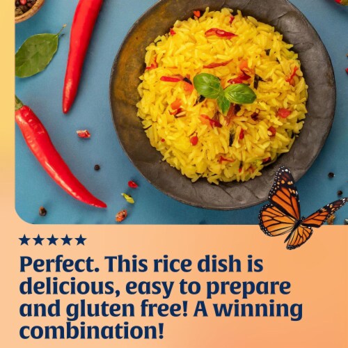 Lundberg Family Farms® Organic Long Grain Yellow Rice & Seasoning Mix Perspective: bottom