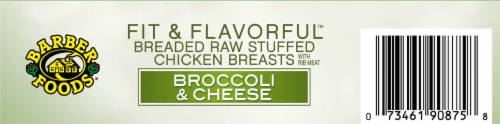 Barber Foods® Broccoli & Cheese Fit & Flavorful Stuffed Chicken Breasts Perspective: bottom