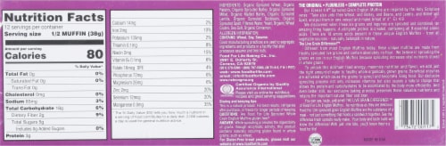 Food for Life® Cinnamon Raisin Frozen English Muffins Perspective: bottom