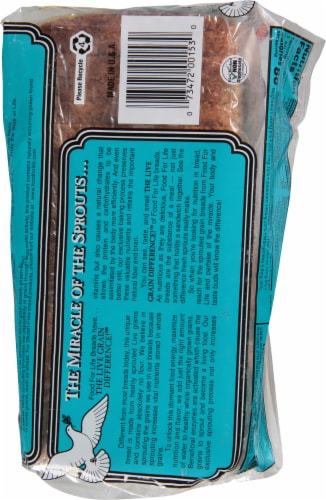 Food for Life® Ezekiel 4:9® Flourless Sprouted Grain Frozen Bread Perspective: bottom