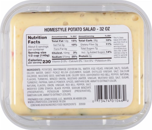 Yoder's™ Homestyle Potato Salad Perspective: bottom