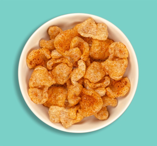 Mac's® Tajin Pork Skins Bonus Bag Perspective: bottom