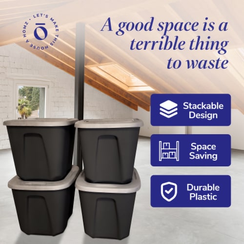 Homz 10 sales gallon storage tote