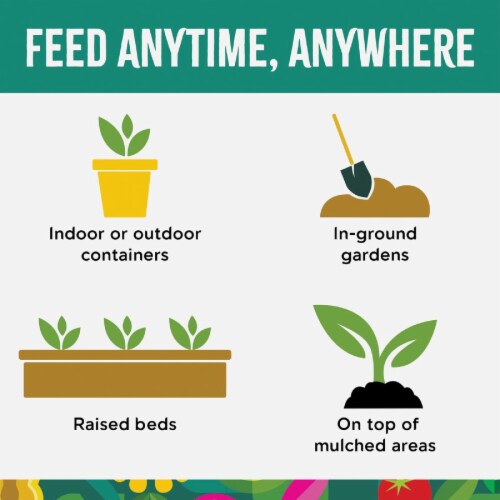 Miracle-Gro Spring Ahead Plant Fertilizer Perspective: bottom