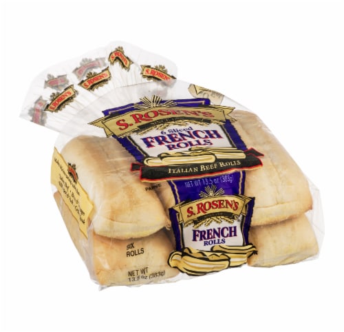 S. Rosen's Sliced French Rolls Perspective: bottom