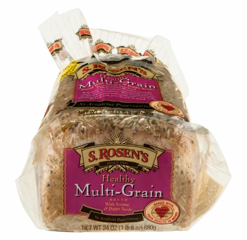 S. Rosen's Healthy Multigrain Bread Perspective: bottom