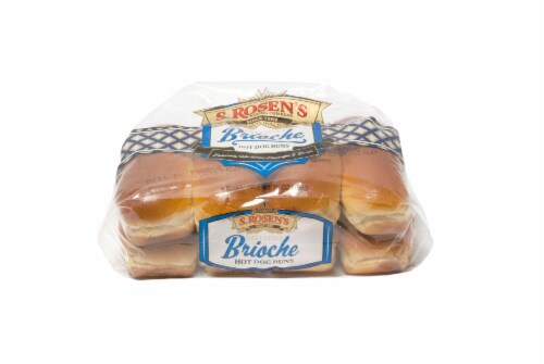 S. Rosen's Brioche Hot Dog Buns Perspective: bottom