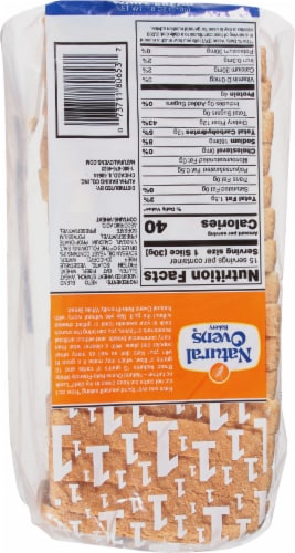 Natural Ovens Bakery Keto-Friendly White Bread Perspective: bottom
