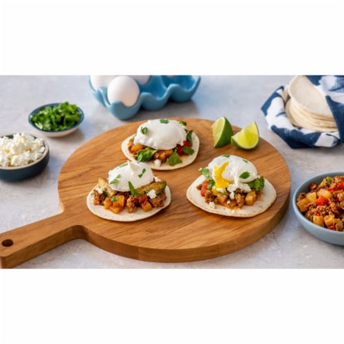 Mission Zero Net Carbs Original Street Tacos Size Flour Tortillas Perspective: bottom