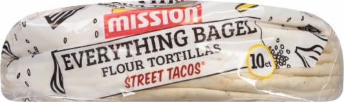 Mission® Everything Bagel Street Tortilla Shells Perspective: bottom