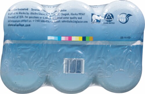 Alaskan Glacial® Drinking Bottled Water Perspective: bottom