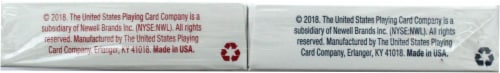 Bicycle® Standard Playing Cards - Red/Blue Perspective: bottom
