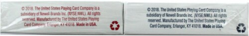 Bicycle® Standard Playing Cards - Red/Blue Perspective: bottom
